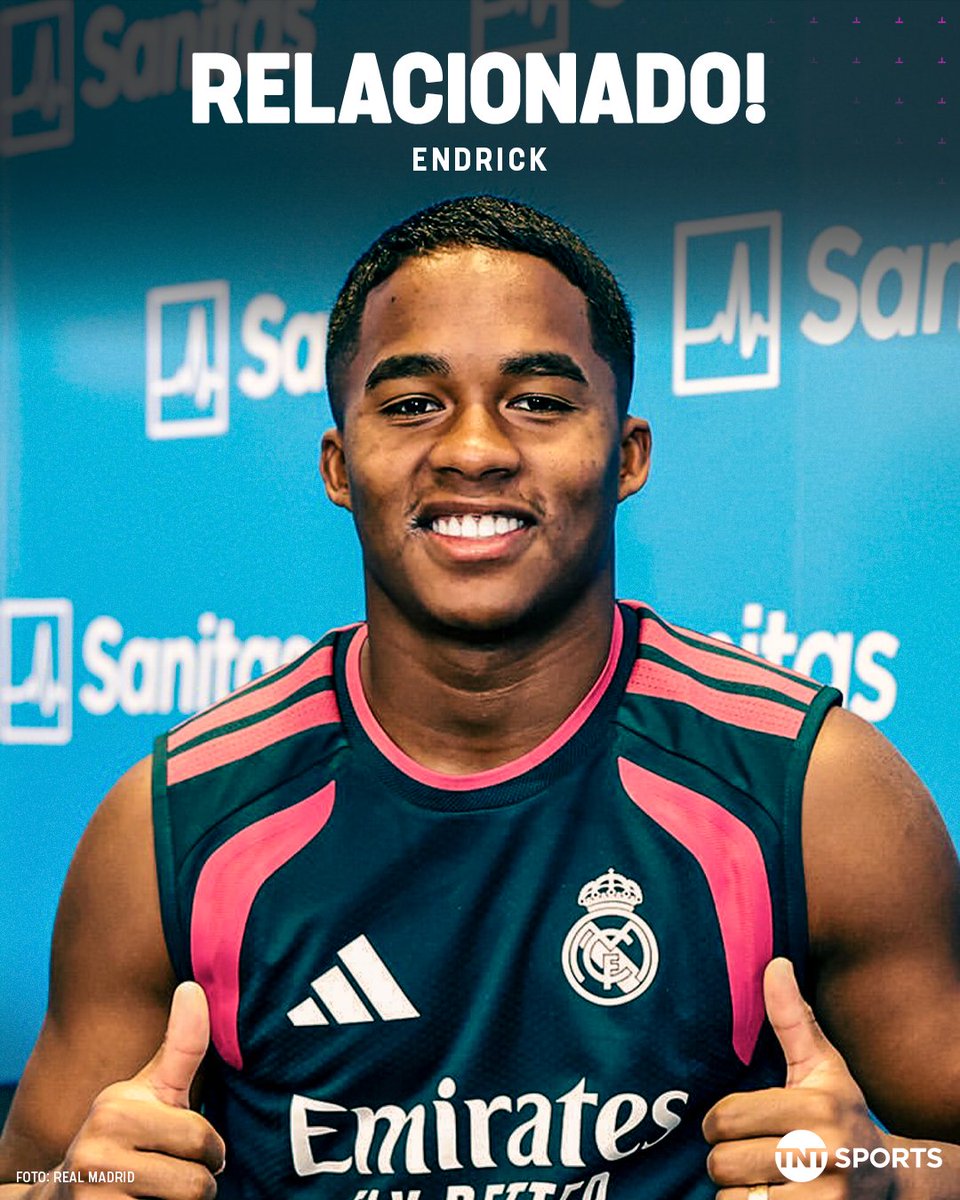 TNTSportsBR's tweet photo. DAMAS E CAVALHEIROS, AMANHÃ É DIA DE ENDRICK! 🚨👀 O atacante TÁ CONFIRMADO na lista dos relacionados do Real Madrid pro amistoso contra a Fiorentina! Será que o brasileiro vai ter mais espaço nessa temporada? 🤔🇧🇷

#MFM https://t.co/qvcL9uvJGH