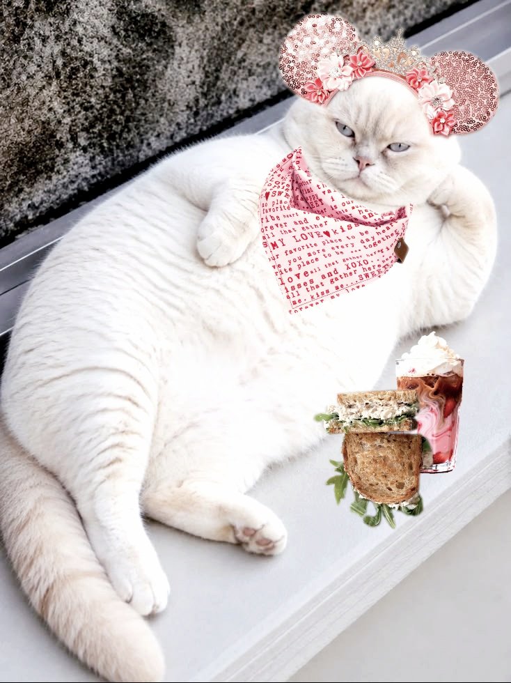 lynda3035's tweet photo. Fabulous Friday mood 😼💖🥪🥤 #DealWithIt https://t.co/GucUgBn1bx