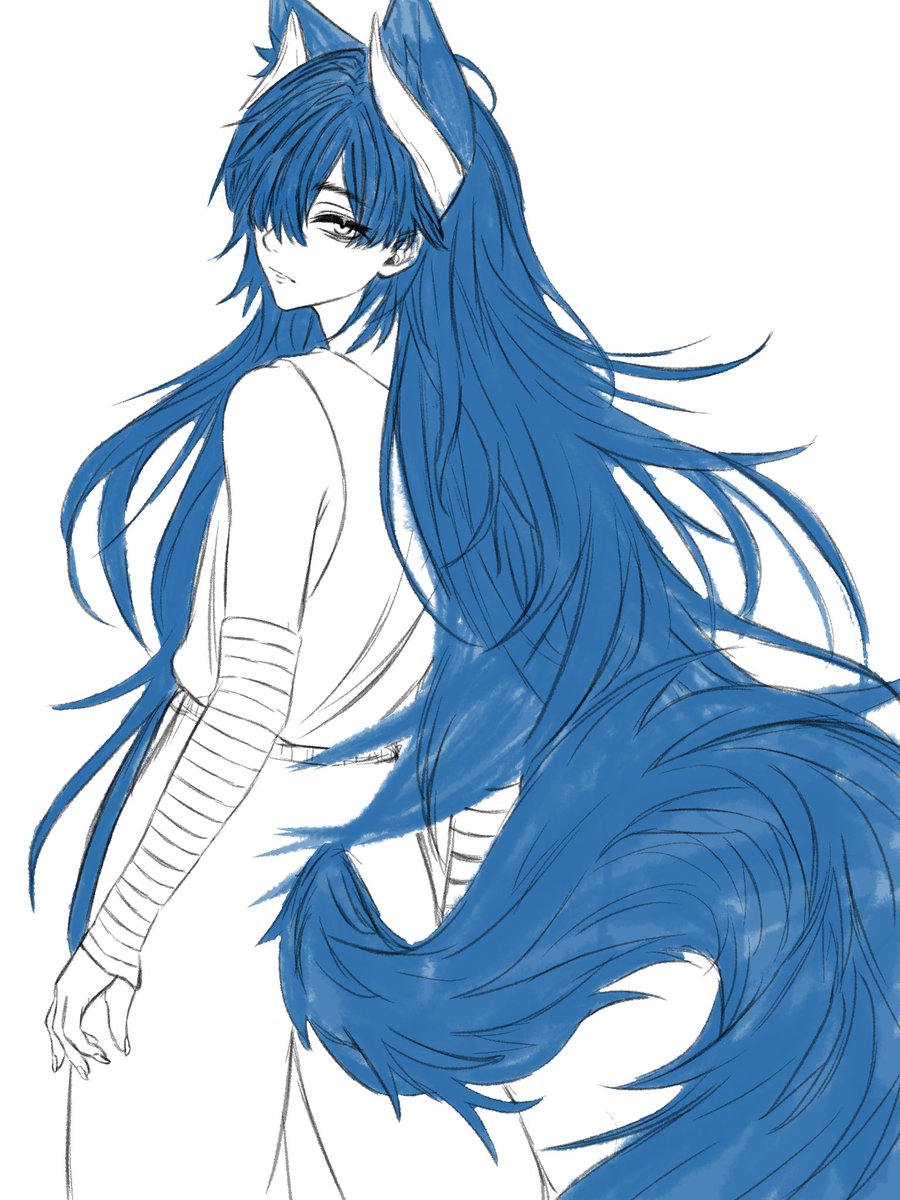 rtk_002's tweet photo. アズエドくんを描こうとしたが諦めた……
すごく中途半端w https://t.co/TQEZgWCgU1