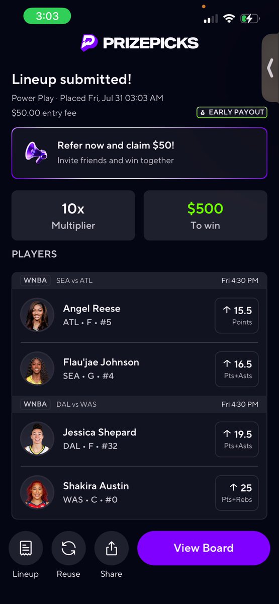 goodybagyo's tweet photo. WNBA for who’s tailing 💼

Link on da discord 🤝💰
https://t.co/Y8hLC68udj

#PrizePicks #GamblingX #NFL #WCBB 
#NBA
| #CBB
#Prizepicks
#PROPS| #POTD
| #GIVEAWAY
#NHL | #Picks #CSGO 
#WAKEANDCASH
 #WNBA
#Summerleague #MLB https://t.co/gSrEZGwBG8