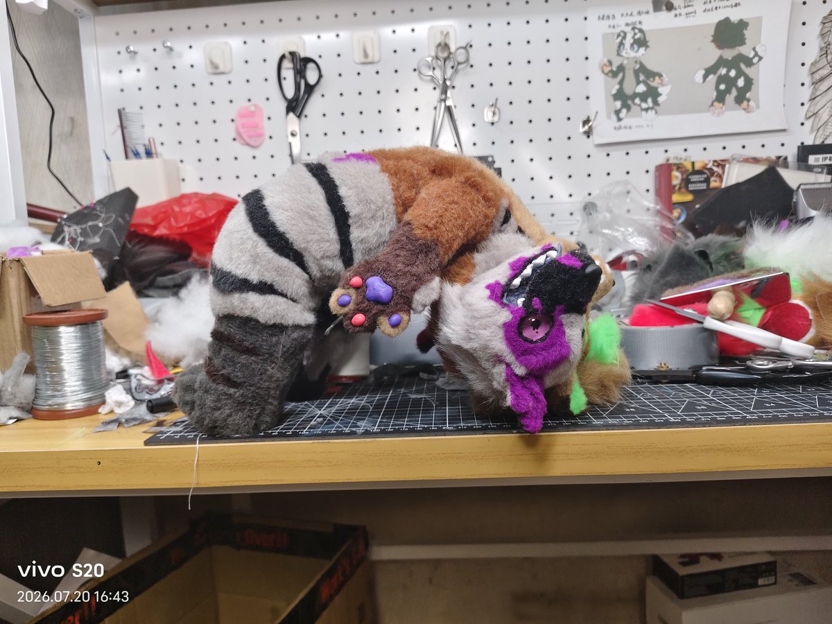 mulangzai1122's tweet photo. Doll photo additions and displays! 
Custom orders are now available for $800, including international shipping!

#furry #fursuitmaker #fursuit https://t.co/TTDIxgwm28