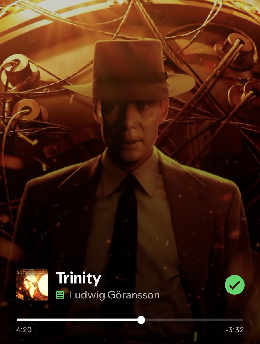 KyleCorbinMusic's tweet photo. The way Ludwig Göransson locks in during the climax of Act 2 in Nolan’s movies needs to be studied https://t.co/6CJBAplWtI