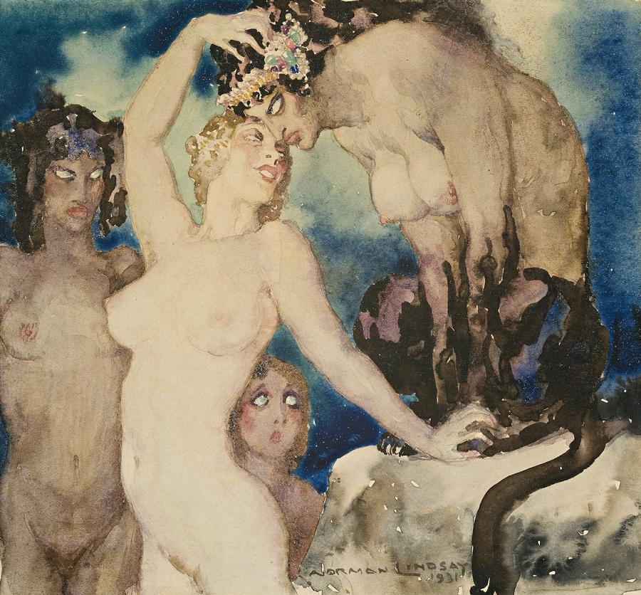 0zmnds's tweet photo. Norman Lindsay https://t.co/YGODCwZ1YY