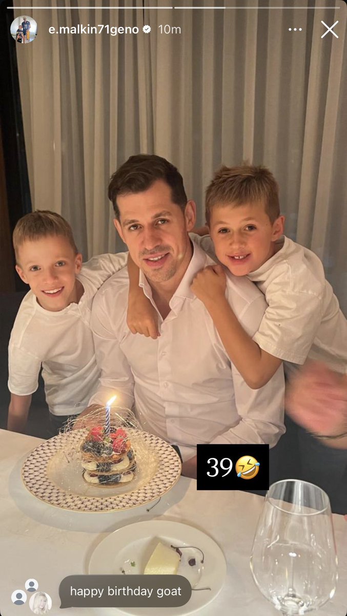 tayheller's tweet photo. 🚨| Evgeni Malkin becomes the first person in the world to turn 39 years old two years in a row https://t.co/jZwqm7t9lq