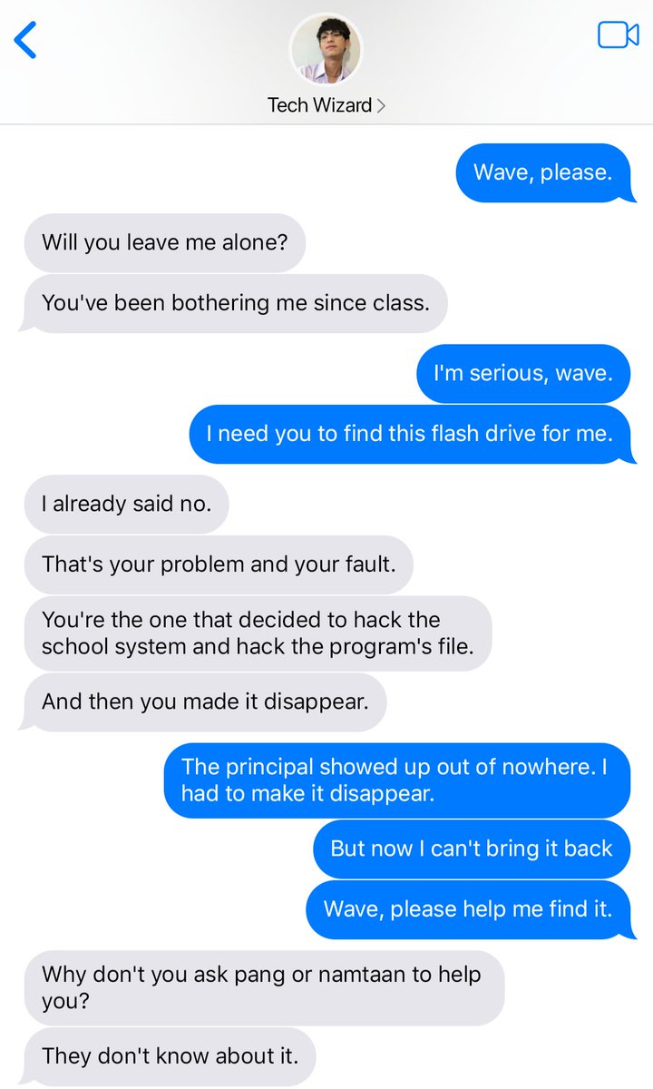 lenaksi's tweet photo. OhmWave au

Ohm agrees to help Wave win Pang over in exchange for his help, but ends up falling in love with him instead.

I really wanted a story like that for ohmwave/singchimon https://t.co/rK4N5DhXTp