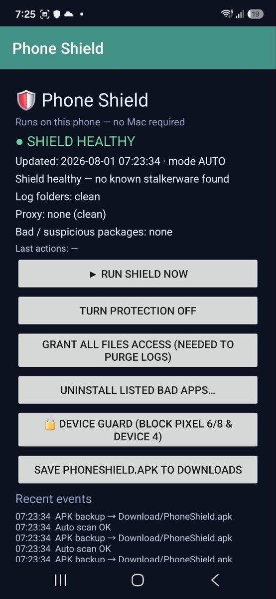 futuret3chdev's tweet photo. SHIELD UPDATE - now you can block annoying bluetooth malware connections @memetorrent #web3 #web5 #stalkerware #shieldsecurity #shieldvault https://t.co/Aq6FlHmvDE