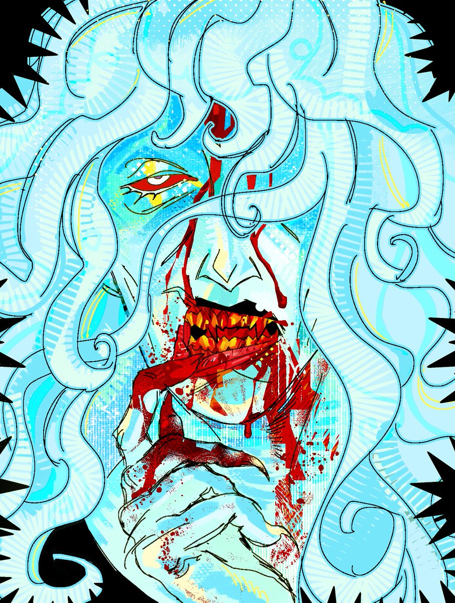 razzarazor's tweet photo. vir for @storbot1 🦷🩸 [#vtm #artfight2026] https://t.co/uCV0vxMDur