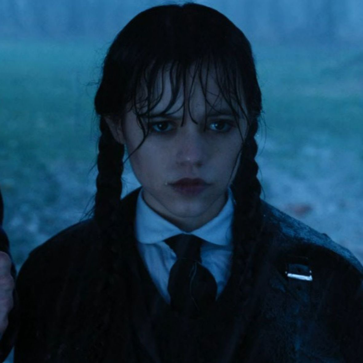 cinefaine's tweet photo. Wednesday with wet hair >>>> https://t.co/4FlTkNNKsK