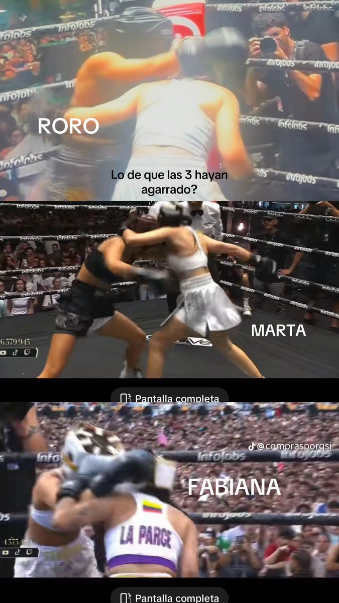 PastoD11's tweet photo. Las tres peleadoras a las que entrenó Javier Pardo Amaral este año en la velada peleando sucio
¿Algo que decir @IbaiLlanos? ¿Vamos a seguir ignorando los golpes ilegales? ¿Vamos a seguir ignorando QUE TU EQUIPO NO HIZO LA PRUEBA DE ANTIDOPING? https://t.co/kXvvk6XQbQ