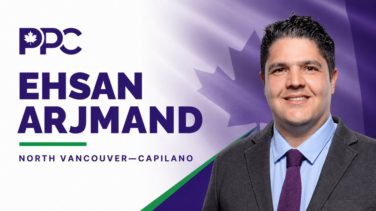 peoplespca's tweet photo. 🚨 CANDIDATE ANNOUNCEMENT — North Vancouver–Capilano

Every other party on the North Shore will tell you what you want to hear.

Ehsan Arjmand is running to say what needs saying: cut the taxes, cut the red tape, cut the spending, and stop policing what Canadians are allowed to think.
 
Learn more:
https://t.co/5FYK84JHHe