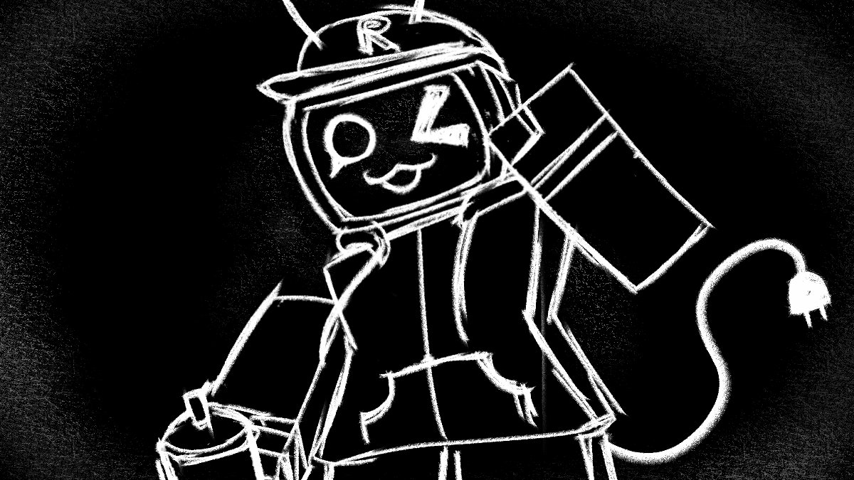 scawamew's tweet photo. #ForsakenLoadingContest

silly doodles not serious 😭 this is my first time going outside my comfort zone to draw roblox characters cuz i draw only cute girls huh..

dc: beiwi
roblox: KitMillie https://t.co/HnTaTEFAbE