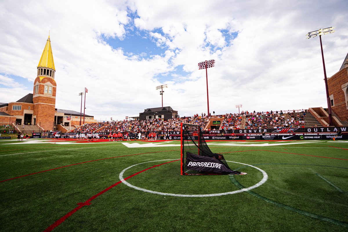 DU_MLAX's tweet photo. Great to see the Lacrosse Capital of the West turn out last month for the @DenverOutlaws and the @PremierLacrosse's return to Peter Barton!
#ProPios https://t.co/prFygdlUJt