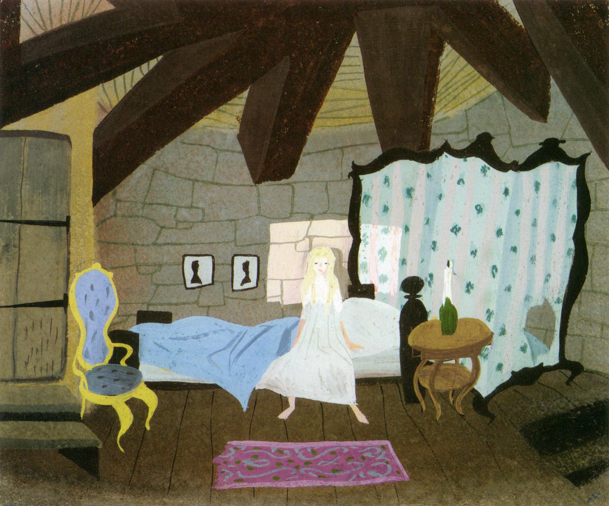 ani_obsessive's tweet photo. Concept art by Mary Blair for Cinderella (1950), dir. Hamilton Luske, Clyde Geronimi and Wilfred Jackson, Walt Disney Productions https://t.co/sbMVGBW9nw