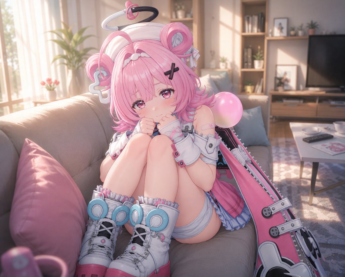 ♡ちぃ画面♡ おはようございます☀️ やっと土曜日ですね！ リビングに出てみると