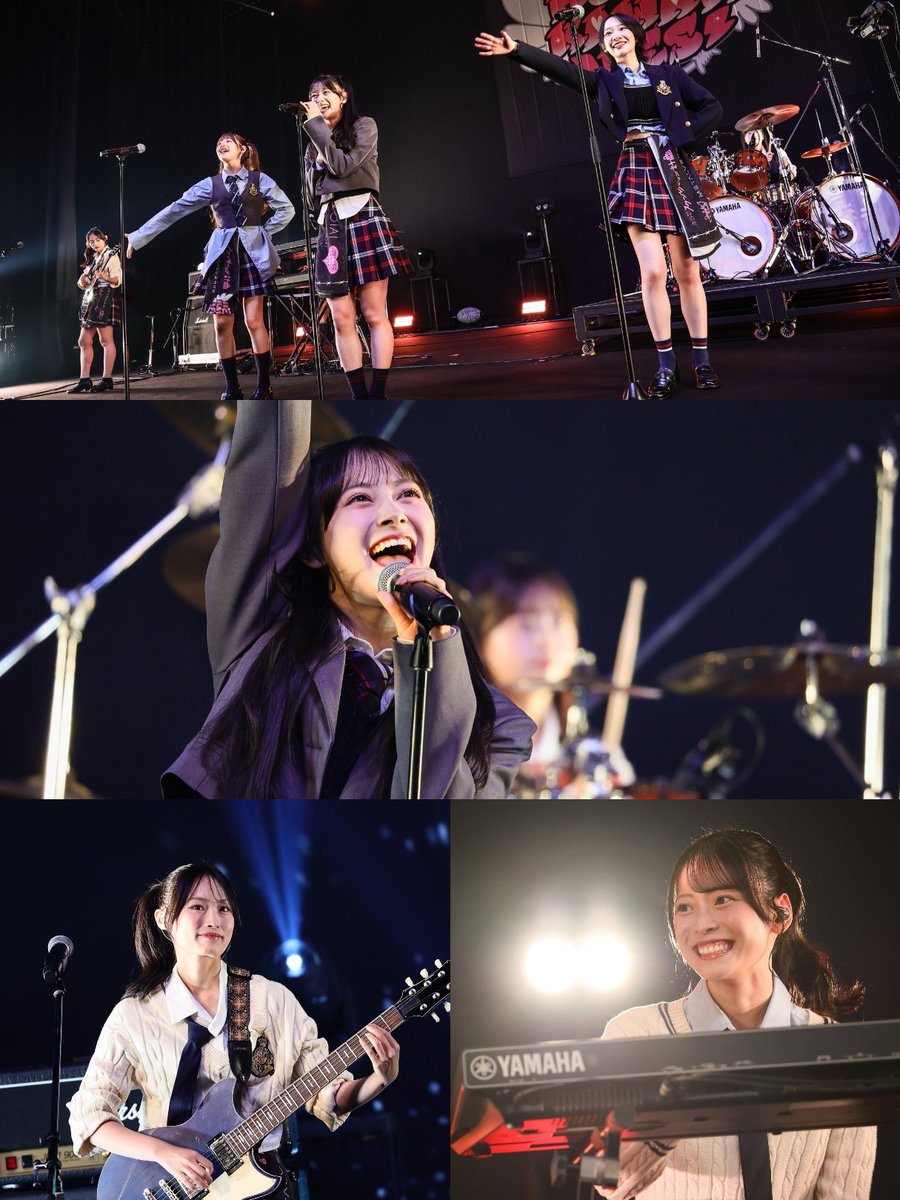 Kenken36520237's tweet photo. おはようございます🎸

ギター #奥本カイリ #福岡聖菜  　　　　
ベース #大賀彩姫  
ドラム #近藤沙樹  
キーボード #新井彩永  
ボーカル #伊藤百花 #久保姫菜乃
　　　　 #成田香姫奈
#スクールバッグ計画
#AKB48 https://t.co/gQz9waGFiQ