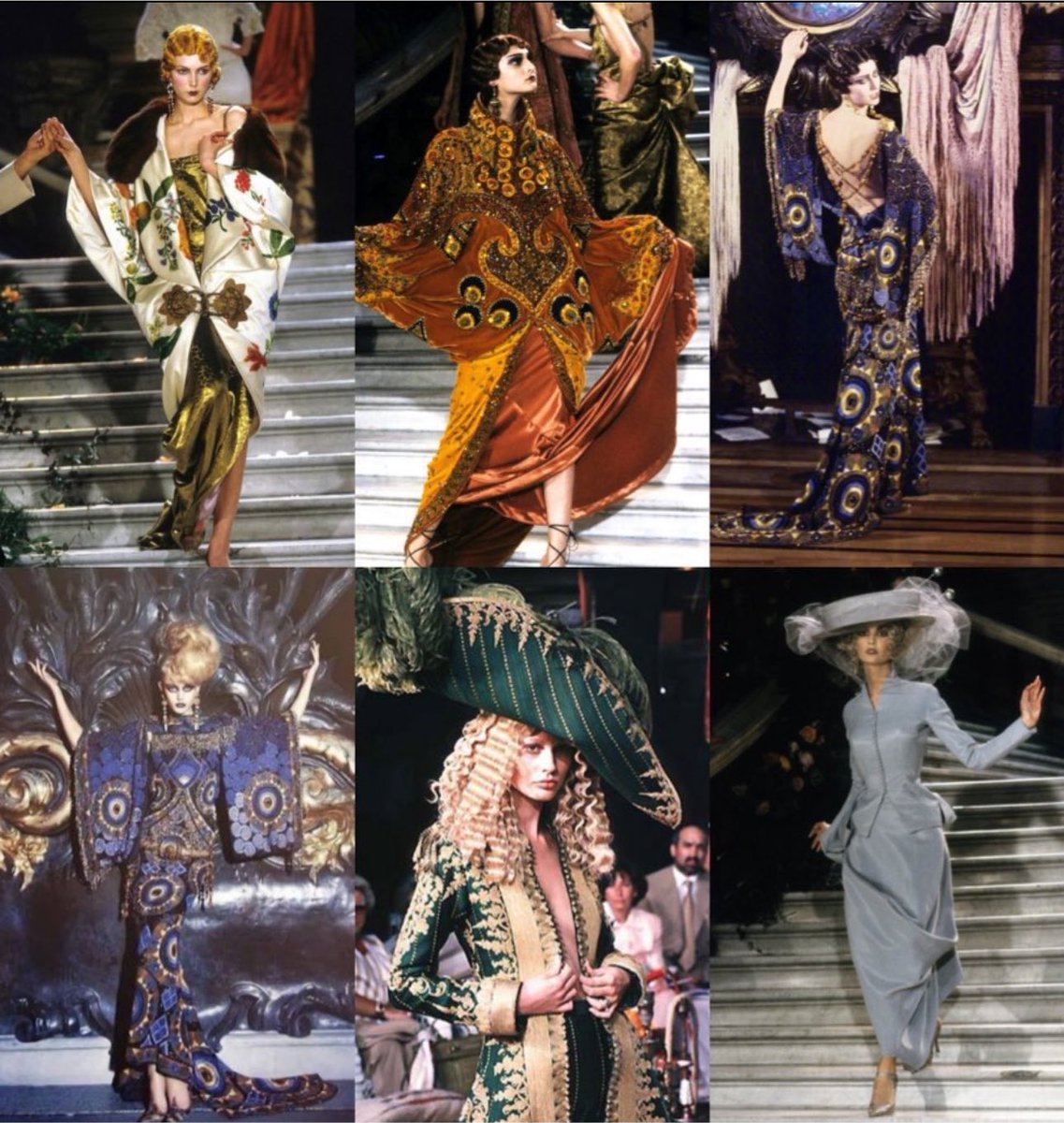 Lesflappers's tweet photo. John Galliano has consistently delivered some of the most iconic Met looks of all time. If the dress code draws from his work, we’re in for a visual orgasm. With a body of work as rich as his, it’s hard to imagine this red carpet missing https://t.co/6qF1z5yZGb