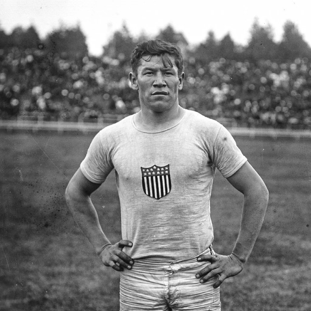 NickJOrbeck's tweet photo. @camillaroseart Bullshit. Jim Thorpe at the 1912 Summer Olympics, and a woman in 1940. Quit being obstinate, it is not feminine. We are trying to teach you how to be women again. https://t.co/BnmrDyYhzg