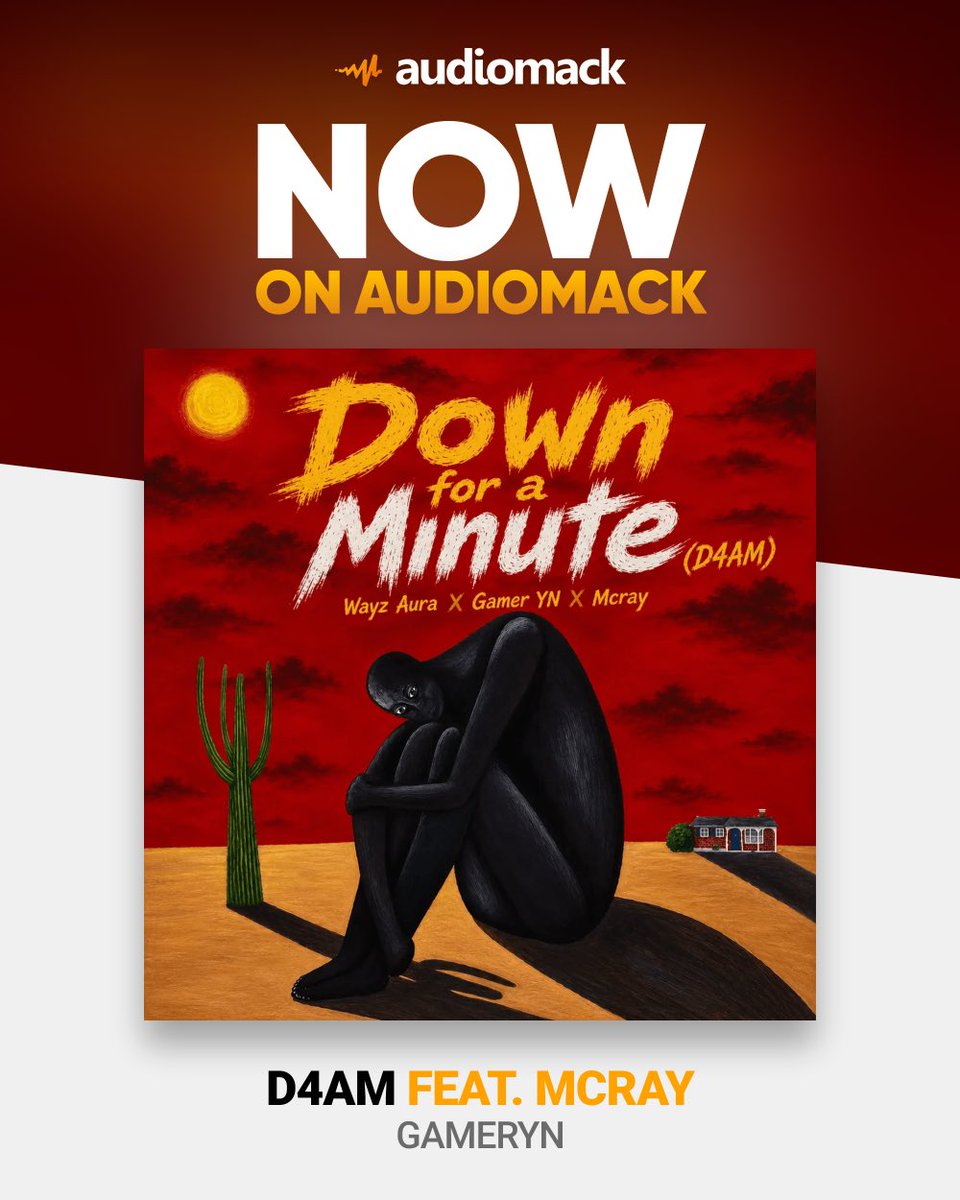 GAMER_YN's tweet photo. Ending July by wrapping up old chapters and accepting that life goes on. ❤️‍🩹
“Down for a Minute (D4AM)” X @McRayOnline is officially out now, exclusively on Audiomack.
This one’s for everyone who’s had to keep moving forward.

https://t.co/VWraAcKfNZ https://t.co/OMWPGF3WKb