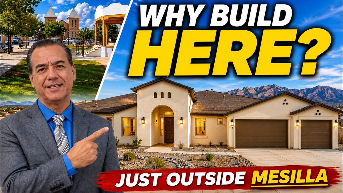 LasCrucesLiving's tweet photo. Thinking about living near #HistoricMesilla?

☕ We start at The Bean before touring a stunning 3,800 sq ft #KTHomes #customhome featuring a butler's pantry, luxury primary suite, 3-car garage &amp; more.

Watch here: https://t.co/wxGci8yeuh

#LasCruces #MovingToLasCruces #RealEstate https://t.co/eYiUlhqqUD