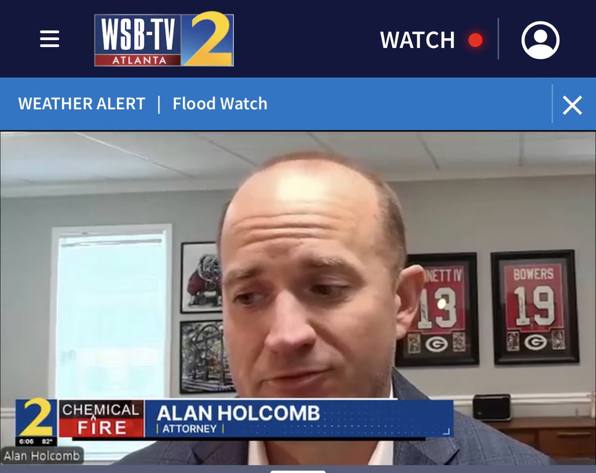 aholcombtrial's tweet photo. Thanks to @wsbtv for having me on last week to discuss the final CSB Report related to the 2024 BioLab plant fire that poisoned large portions of GA.

it’s perhaps the worst corporate behavior I’ve seen….

proud to represent our clients against this negligent company. https://t.co/MKgoyDbvJa