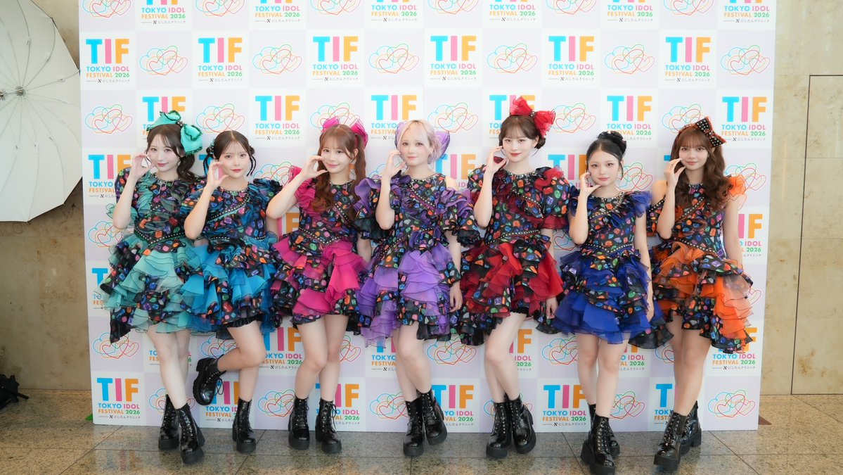 CANDY_TUNE_'s tweet photo. 💞 #TIF2026 ありがとうございました💞

🗓️7/31(金)
​​📍お台場・青海周辺エリア HOT STAGE
🎪HOT STAGE

『TOKYO IDOL FESTIVAL 2026
supported by にしたんクリニック』

₊✧  ︵︵ . ⊹ 𝕊𝔼𝕋𝕃𝕀𝕊𝕋 ⊹. ︵︵  ✧₊

☀️ナナイロプロローグ
🌺hanamaru
🌺キス・ミー・パティシエ
☀️WAO!アオハル!
🌺スペシャル感謝祭
☀️倍倍FIGHT!
🌺備えあれば無問題

₊✧ ︵︵✧₊ ︵︵🍬︵︵✧₊ ︵︵✧₊

きゃんちゅーと過ごす2026夏🍉
思い出の1ページは宝物にしてね🌻✨

🩵福山梨乃 💚小川奈々子
🩷村川緋杏 🧡南なつ ♥️立花琴未
💜宮野静 💙桐原美月

#CANDYTUNE #きゃんちゅー