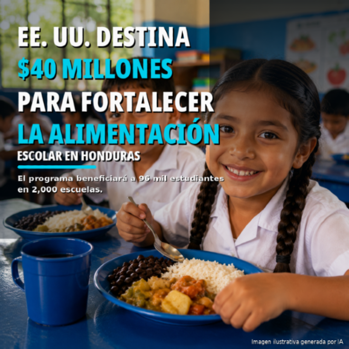 hndhoycom's tweet photo. Estados Unidos destinará $40 millones para fortalecer la alimentación de 96 mil estudiantes en unas 2,000 escuelas de La Paz e Intibucá. https://t.co/zs8qX9icss https://t.co/qlWEYqO9a4