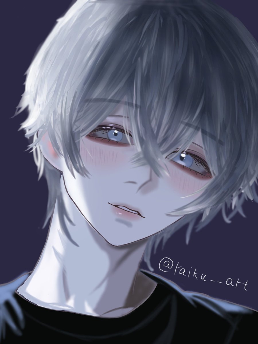 raiku__art's tweet photo. 銀髪
#イラスト
#イラスト好きな人と繋がりたい 
#絵柄が好みって人にフォローされたい https://t.co/JglipBHZjN