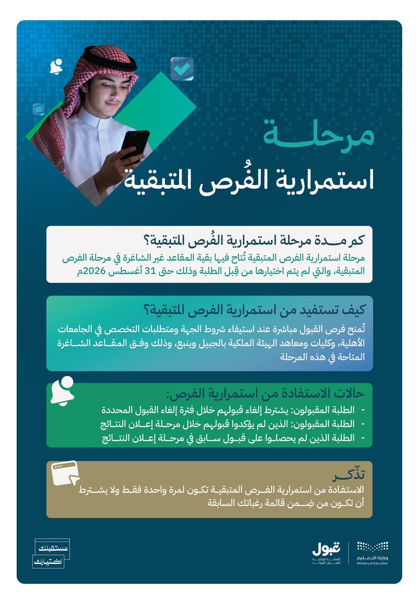 منصة قبول tweet media
