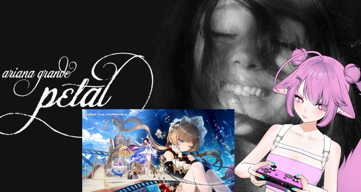 MyaVT__'s tweet photo. AO VIVO 🔴

>  vamos ouvir novo album da ariana e jogar genshin vemmmm 🤭🩷
🎮 @ZephyrdaMya

Vem pra live ↓ 

>  https://t.co/vOGgIhVwnB

> Seu lurk ajuda bastante ♡ https://t.co/jsKOjFY4AD