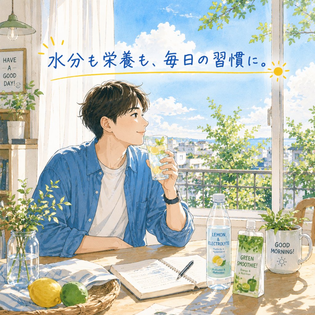 PlusHair001's tweet photo. おはようございます。
冷たい飲み物がおいしい季節ですね🥤
この夏は、飲み物から水分だけでなく栄養も補おうという商品や工夫が注目されています。
大切なのは、特別なことを一度だけするより、無理なく続けられる習慣を見つけること。
今日も自分の体の声を聞きながら、元気に一日を始めましょう😊

#Plushair #水分補給 #夏の習慣 #朝の投稿 #企業公式相互フォロー