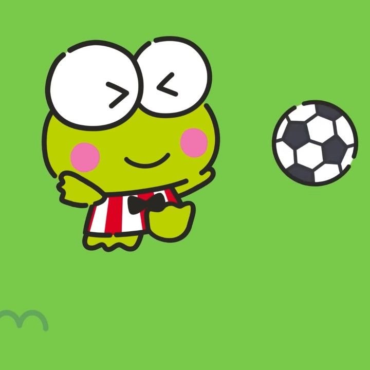 falalala337987's tweet photo. keroppi is literally mbappe https://t.co/x2DdsszGK4