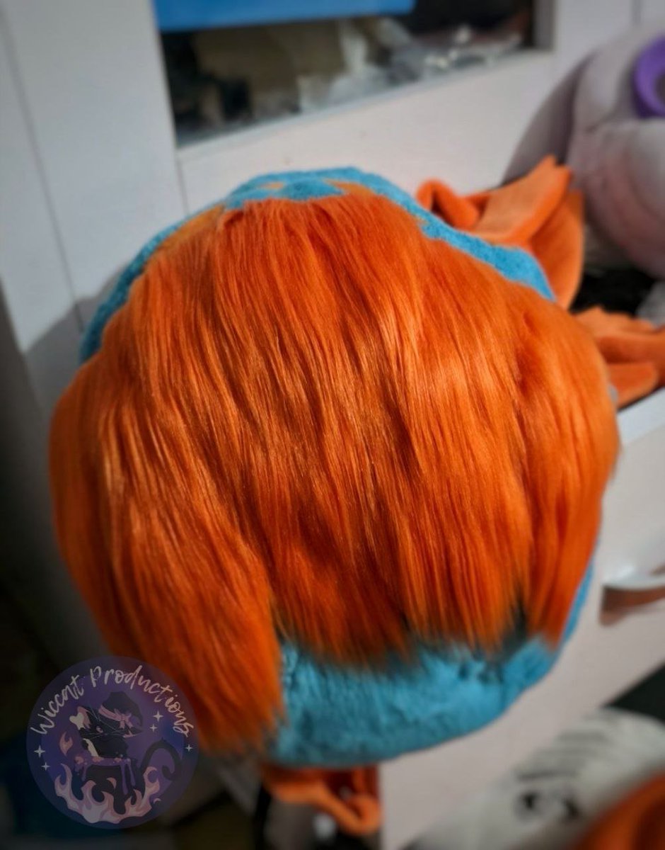 Wiccat_Fursuits's tweet photo. I only have 4 hair tufts left to sew in! ✨
#fursuitmaker #furry #fursuit #handmade #commission #furryfandom #fursona #fursuitmaking #furries https://t.co/FIs17mhTou