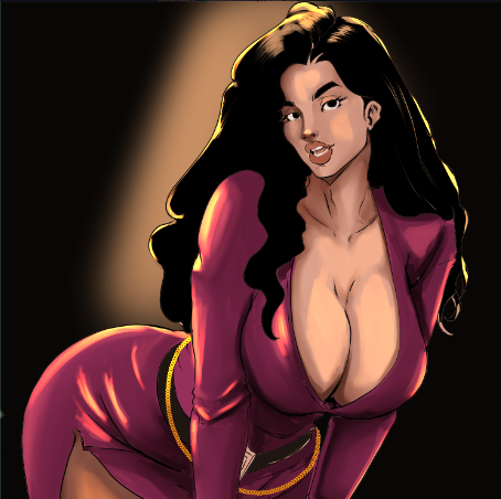 artdavidrolea's tweet photo. Ok... so... this one is the last of the four of Gabriela.... https://t.co/d2lrT4TK0g