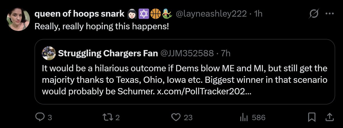 rowanfornow's tweet photo. Democrats don't pray for Democrats to lose https://t.co/P1oOXCDGME