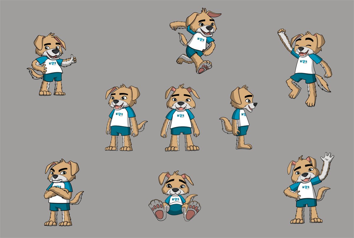 dciabo's tweet photo. Character Sheets are a great tool to show the team not only the character/ mascot’s proportions, but also their personalities and how they behave in certain situations, this is what makes a character usable for animation, games and merch. https://t.co/DfO7SDQuiM