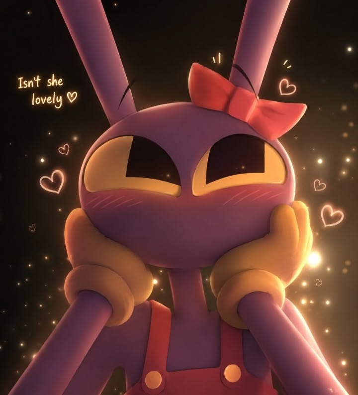 Aylin_James1's tweet photo. Isn't she?🥺

#tadc #theamazingdigitalcircus #tadccommunity #tadcart #tadcfanart #tadcmeme #funnybunny #jax #pomni #digitalcircus #fanarts #arttok #jax #lilly #notbyme https://t.co/TI98c51EPu