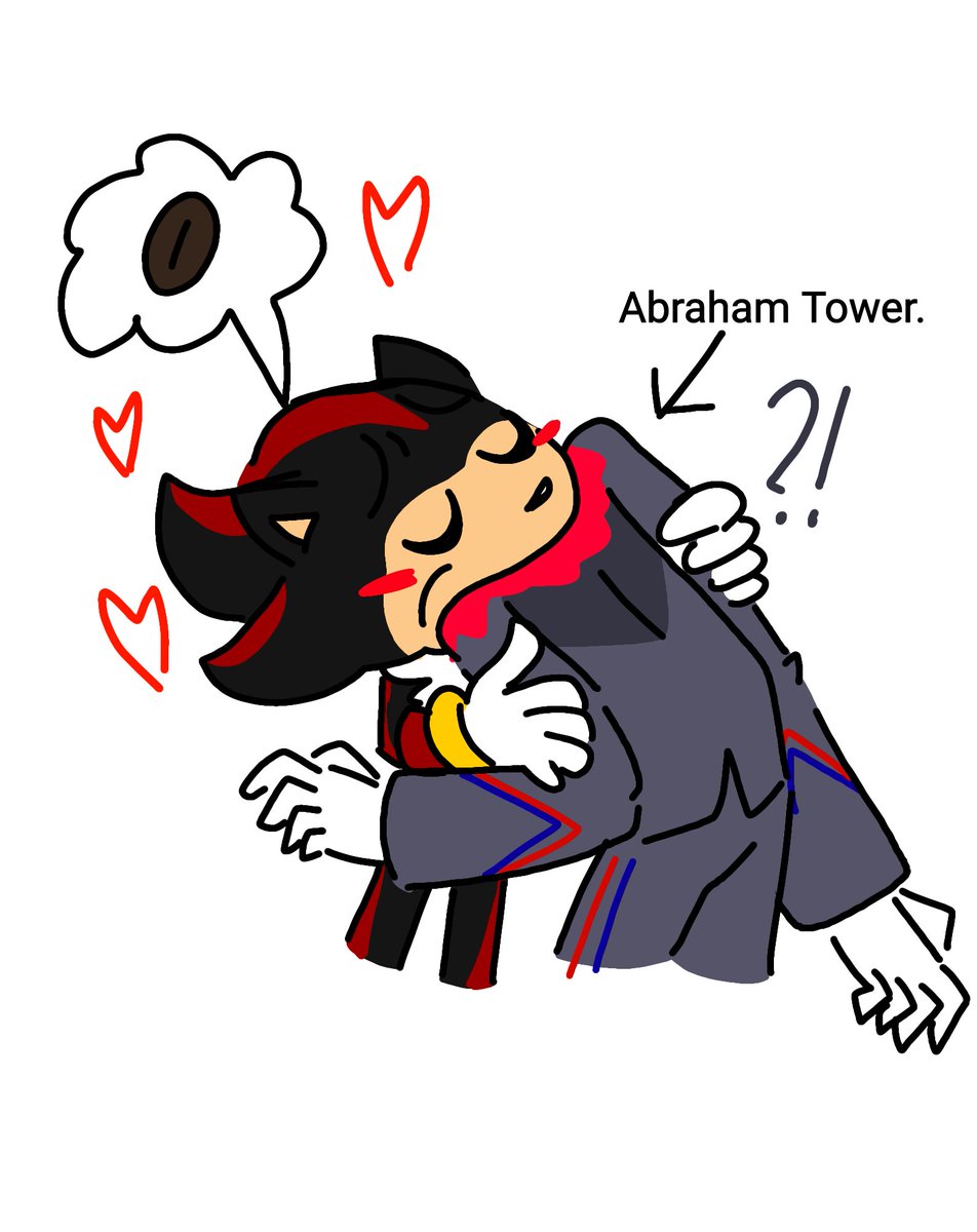 PublicSash72497's tweet photo. Shadow love Human❤️🖤.
#shadowthehedegehog #sonic #abrahamtower https://t.co/MJ9IktGhd2