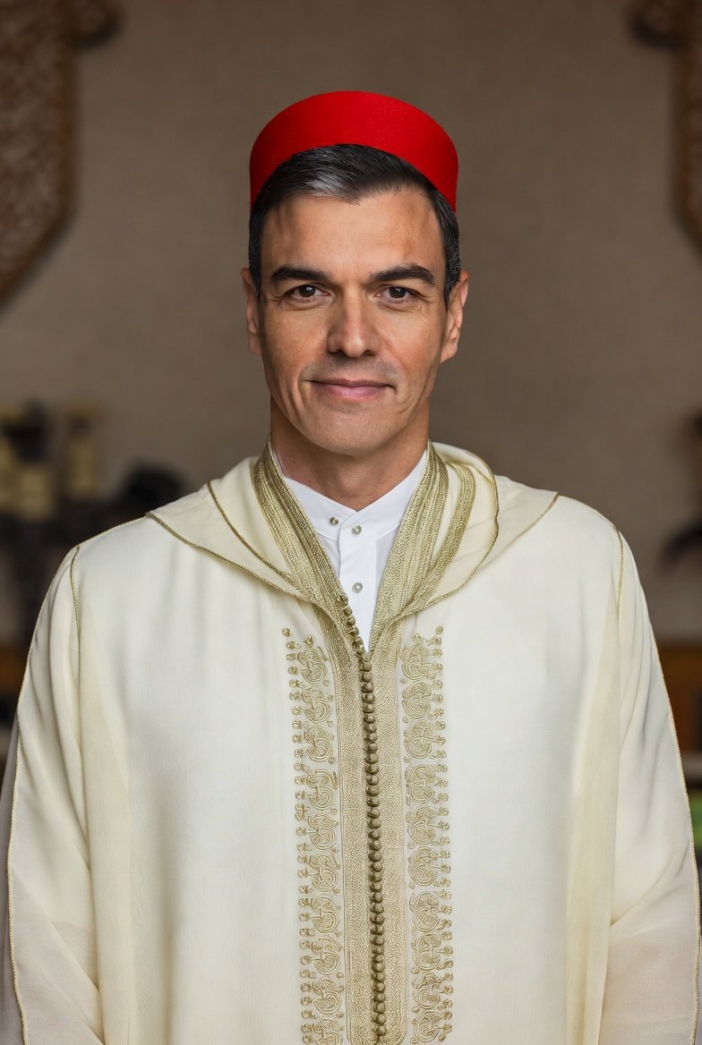 CaponFernand's tweet photo. 🔝 Mohamed Pedro Sanchez, Presidente de gobierno del Reino Islámico ibérico. 🙈🤐 https://t.co/IS2H5j1LiG