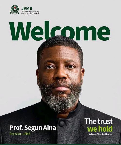 mmcyberconet's tweet photo. JAMB Registrar Segun Aina: Proven Facts About Nigeria’s Youngest Registrar
Nigeria's exam landscape just changed hands. On Friday, July 31, 2026, at JAMB's national headquarters in Bwari, 
READ MORE CHECK  THE LINK 
https://t.co/bzIRlAuVMA https://t.co/1DCeLBmF1P
