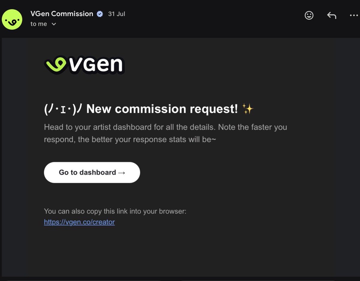 SmolAshz's tweet photo. Got my first vgen commission, good luck to everyone else trying to get commissions ❤️🥺
#vgen #vgencomms #commission https://t.co/hk6MNd0K8z