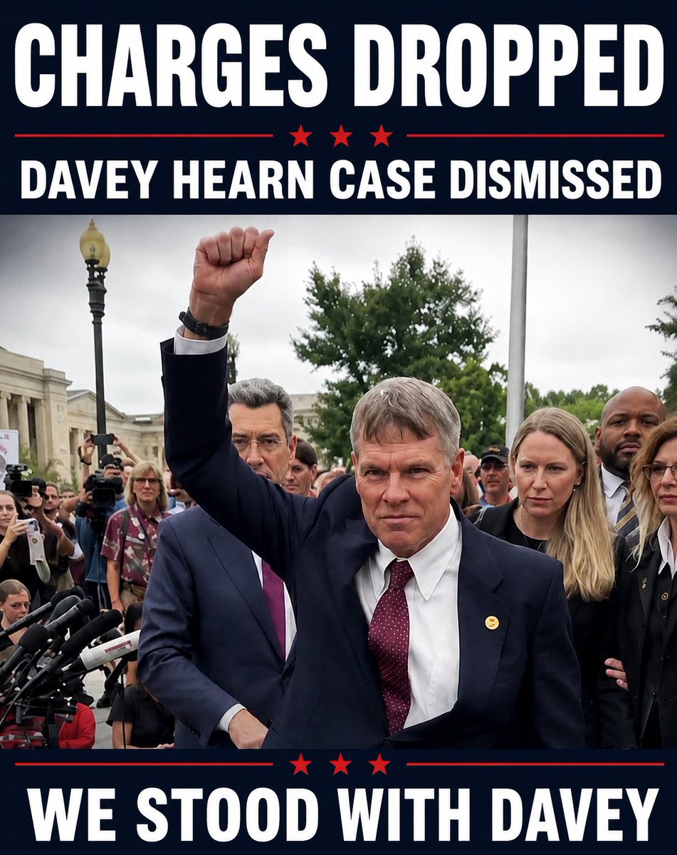 AdamVanGrack's tweet photo. The charges against Davey Hearn have been dropped! After weeks of trying to portray Davey as a vandal who maliciously damaged the Lincoln Memorial Reflecting Pool, the Justice Department has now acknowledged what so many of us have been saying from the beginning: the evidence did not support their story!

In its court filing this evening, the government stated that “it is difficult to attribute the widespread damage to the Reflecting Pool to vandalism, let alone to establish that fact beyond a reasonable doubt.” The filing also states that the damage was, in fact, “the result of flawed installation by the contractor.”

The federal government also revealed that the sealant at the bottom of the Reflecting Pool had “[a]lmost immediately” begun peeling after the work was completed by the Virginia-based company that received the no-bid contract for the renovations.

Davey Hearn should NEVER have been made the face of this failure. Davey is a U.S. Olympian, World Champion, coach, volunteer, and someone who has spent his life representing our country, caring for public spaces, mentoring athletes, and giving back to the community. The government owes Davey an apology!

Thank you to everyone who stood with Davey, came to court, shared the facts, spoke up, and refused to let the government’s narrative go unanswered. This is a reminder that facts matter. Evidence matters. Fairness matters. And when government power is used without proportionality and common sense, people have a responsibility to speak up.

We stood with Davey, and finally... Davey has been vindicated!