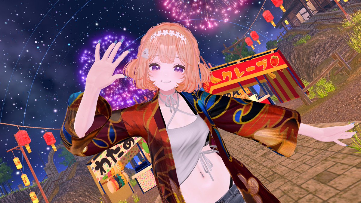 SunshineHimari's tweet photo. おはようございます☀️ひまりです🌻

なんと、パソコン復活いたしました～👏👏👏
というわけで、今夜の  #ぽてくろ祭 にはひまりもいますので、ぜひ遊びに来てくださいね☺️

お祭り気分でテンション上げていきましょー🙌🙌🙌 https://t.co/wXf02cE1Xp