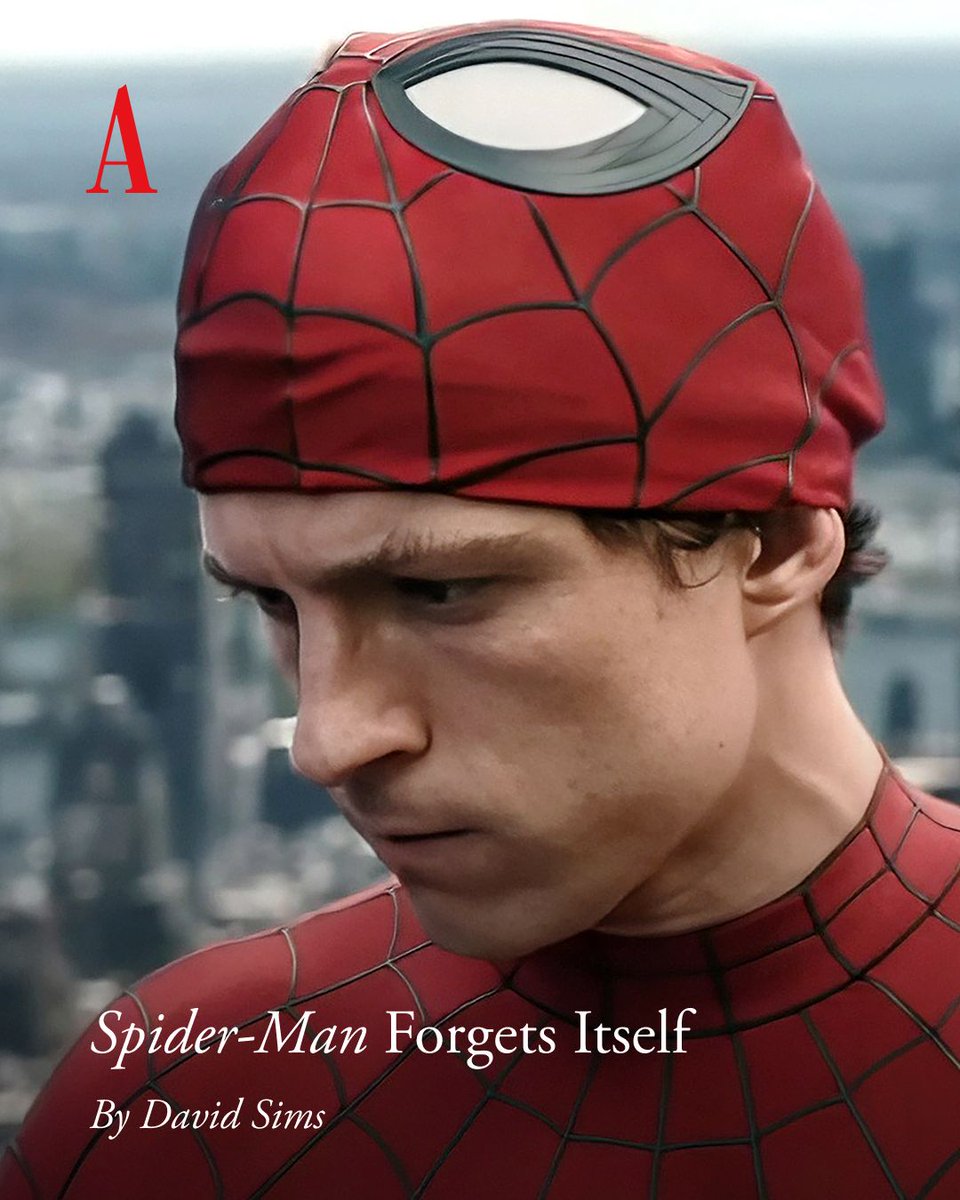 TheAtlantic's tweet photo. “Spider-Man: Brand New Day” may seem like a back-to-basics take on the web-slinging superhero, but the film quickly falls into Marvel Cinematic Universe nonsense, David Sims writes. https://t.co/mTK4wogGLg

📸: Marvel Entertainment / Columbia Pictures / Everett Collection https://t.co/pQ976Lf20i