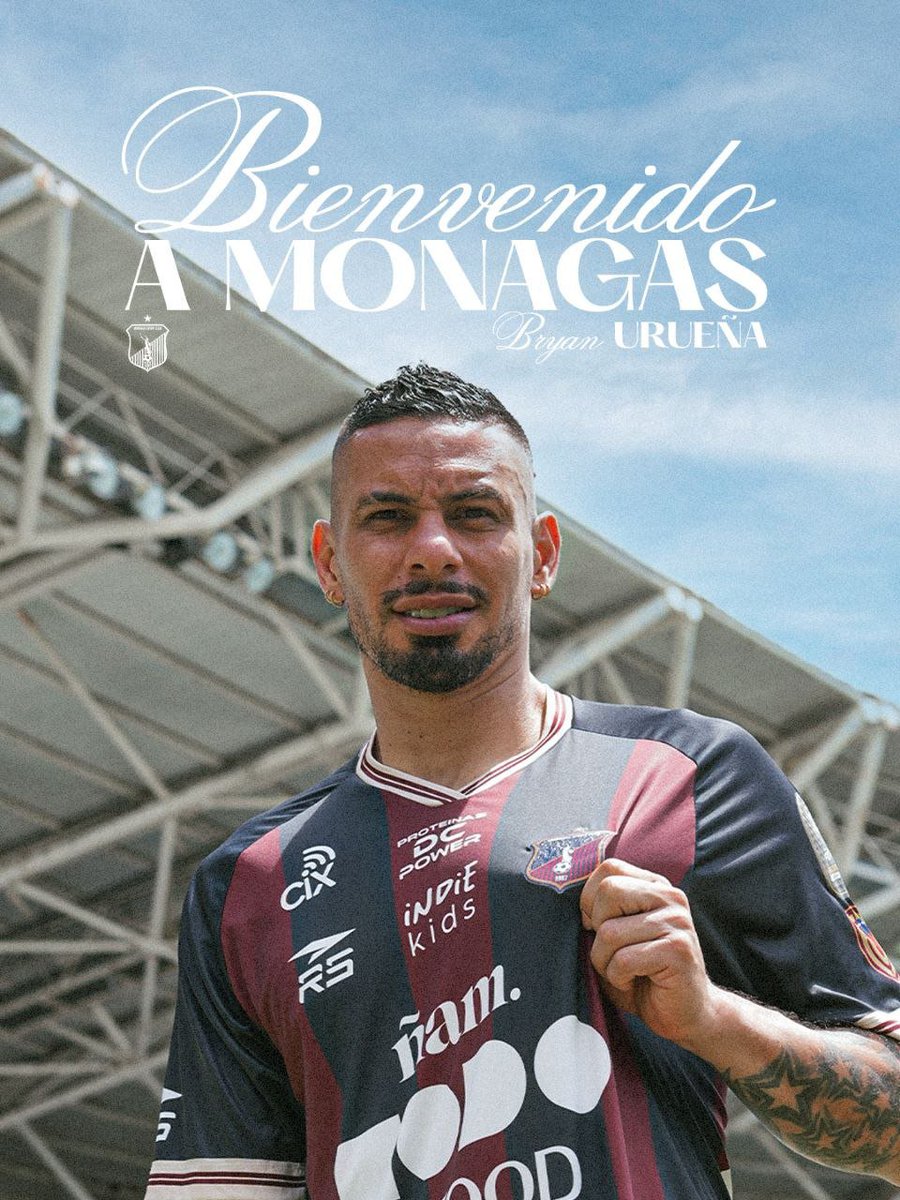 Tribuazulgrana's tweet photo. ¡FICHAJE AZULGRANA! 🔥

• El @Monagas_SC 🇻🇪 oficializa la llegada de Bryan Urueña 🇨🇴 para el torneo clausura 2026 de la Liga FUTVE. 

• 👕 Último equipo @AguilasDoradas 🇨🇴 

• 📌  Posición ➡️  Volante ofensivo

#TribunaAzulgrana 🔵🔴 https://t.co/AcyNHOKvGR