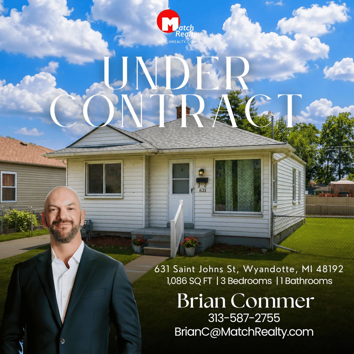 MatchRealtyMi's tweet photo. 🏠 Another successful match is in the books! Congratulations to @brianc_matchrealty on guiding this home to under contract

https://t.co/nGhlR6QYnJ

#UnderContract #MetroDetroitRealEstate #MatchRealty #HomeGoals #MichiganHomes https://t.co/L9j8O8U7lL