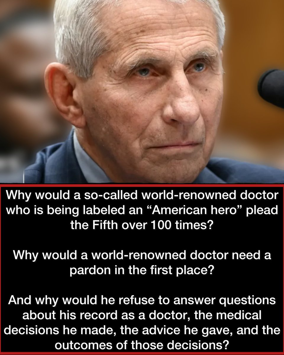 w_terrence's tweet photo. Why would a so-called world-renowned doctor who is being labeled an “American hero” plead the Fifth over 100 times? That so Odd

And why would he refuse to answer questions about his record as a doctor, the medical decisions he made, the advice he gave, and the outcomes of those decisions? That’s so Odd

Why would a world-renowned doctor need a pardon in the first place? That’s so Odd