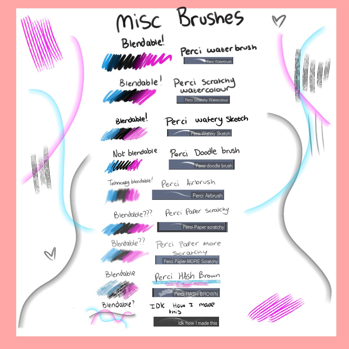 Percimations's tweet photo. GUESS WHO DROPPED THEIR FIRST BRUSH SET! THIS GUY!! GET IT WHILE ITS HOT (CSP ONLY)
https://t.co/ArJooWoQ0l
#Brushpack #Vgen #ClipstudioPaint https://t.co/8W4bZsUNBn