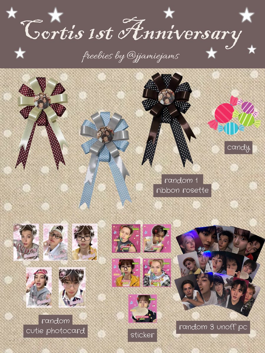 jjamiejams's tweet photo. ✨𝐂𝐨𝐫𝐭𝐢𝐬 𝟏𝐬𝐭 𝐚𝐧𝐧𝐢𝐯𝐞𝐫𝐬𝐚𝐫𝐲✨
freebies online by @jjamiejams 

help RT n LIKE 🫶

how to claim?
• coer ina only
• co 🍊8.8 (19.00)
• set 10.951 no rf 
• write ur usn on notes
• tag me if you get it <3

syarat utamanya harus mencintai kelima member🫶 https://t.co/0HBWuHFUa5