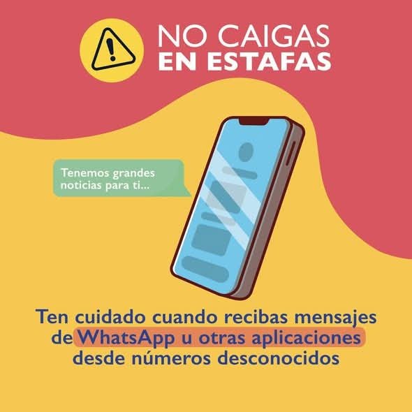 OIMEcuador's tweet photo. Personas malintencionadas pueden hacerse pasar por la OIM para solicitar tus datos personales o dinero a cambio de supuestas asistencias.

Recuerda que nuestros servicios son gratuitos y que puedes contactarte a través de nuestros canales oficiales para verificar la información. https://t.co/EkSkFjS12r