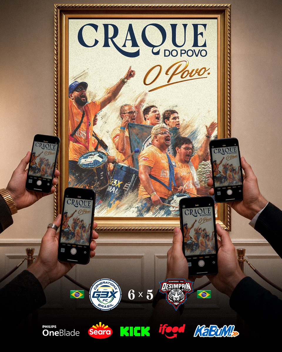g3xFC's tweet photo. VOCÊS 🫵 SÃO OS CRAQUES https://t.co/t3CWbj0eiH